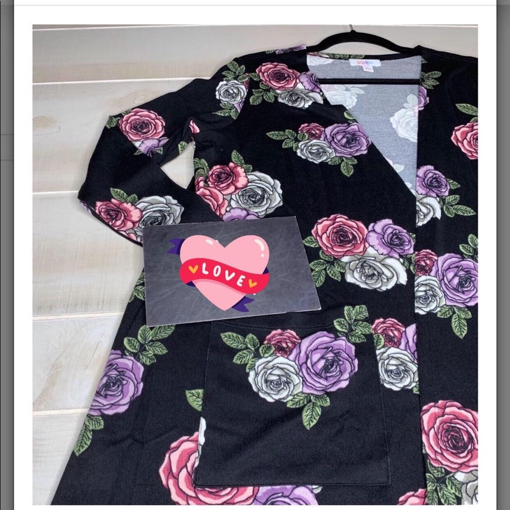 LuLaRoe XL Caroline Cardigan NEW with tags